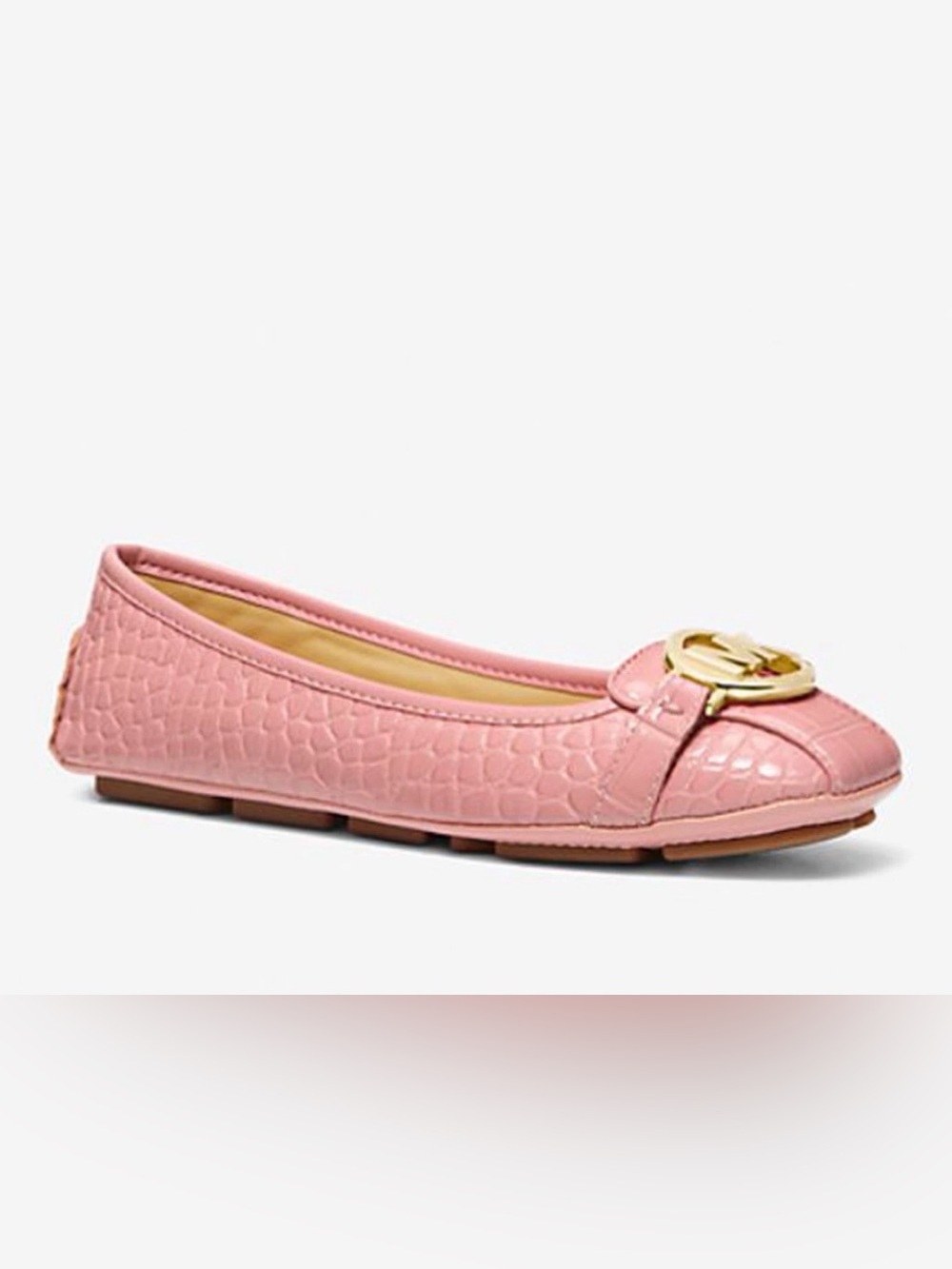 MK Fulton moccasins, size 8. Rose pink color New without box